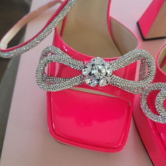 New MACH & MACH Platform sandals shoes 39.5 - Picture 4 of 13